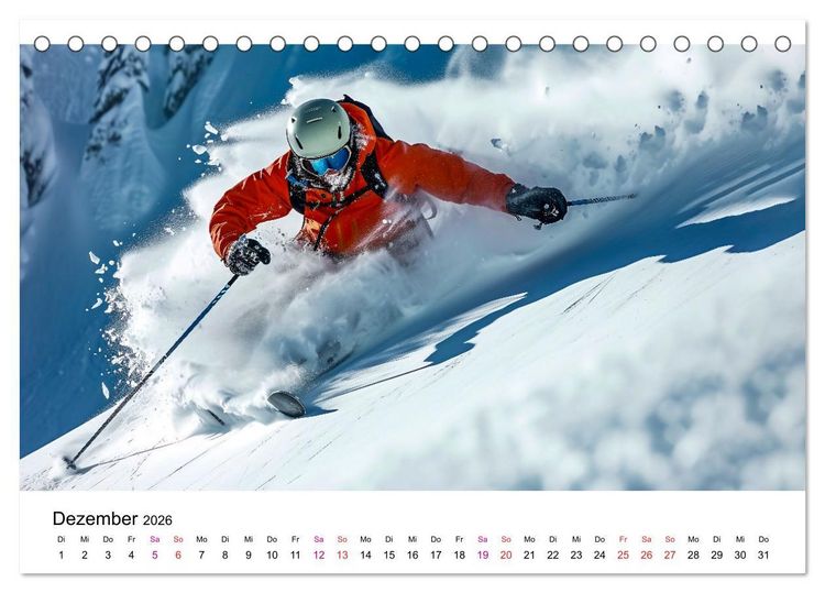 Produktbild: Abenteuer Outdoor (Tischkalender 2026 DIN A5 quer), CALVENDO Monatskalender