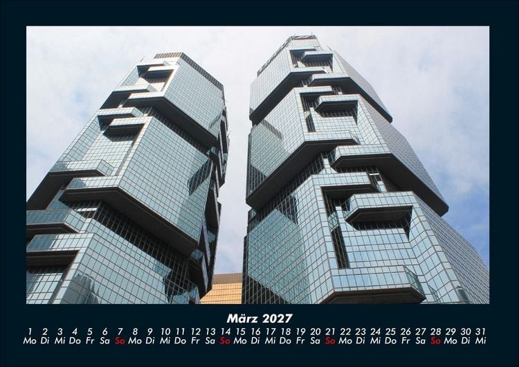 Produktbild: Architektur 2027 Fotokalender DIN A4