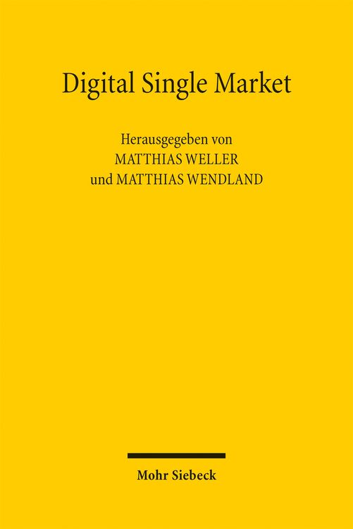 Produktbild: Digital Single Market
