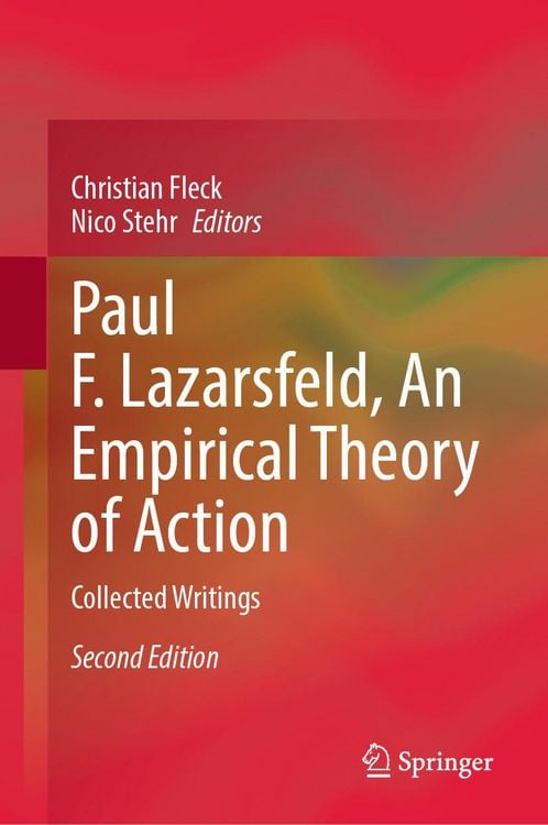 Produktbild: Paul F. Lazarsfeld, An Empirical Theory of Action