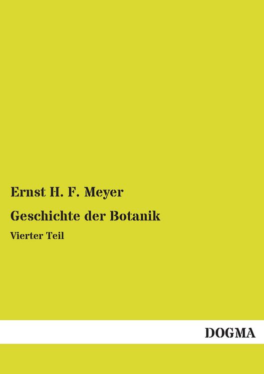 Produktbild: Geschichte der Botanik