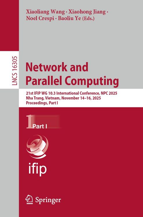 Produktbild: Network and Parallel Computing