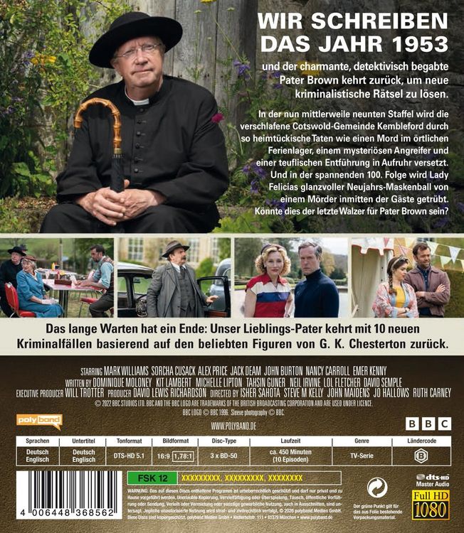 Produktbild: Father Brown - Staffel 9 [3 BRs]