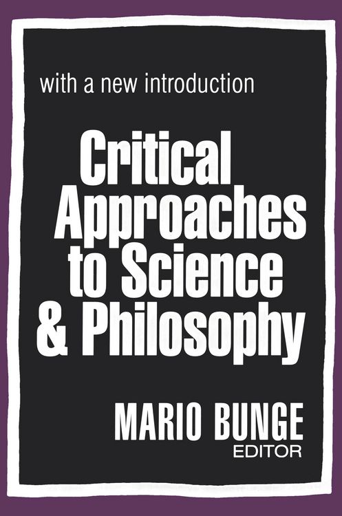 Produktbild: Critical Approaches to Science and Philosophy