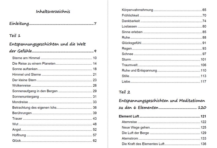 Produktbild: 60 Entspannungsgeschichten in die Welt der Gef&uuml;hle und zu den 6 Elementen