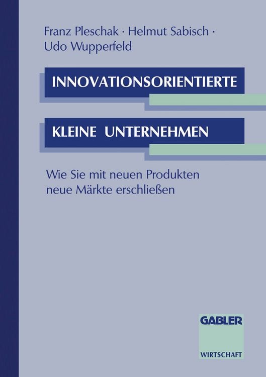 Produktbild: Innovationsorientierte kleine Unternehmen