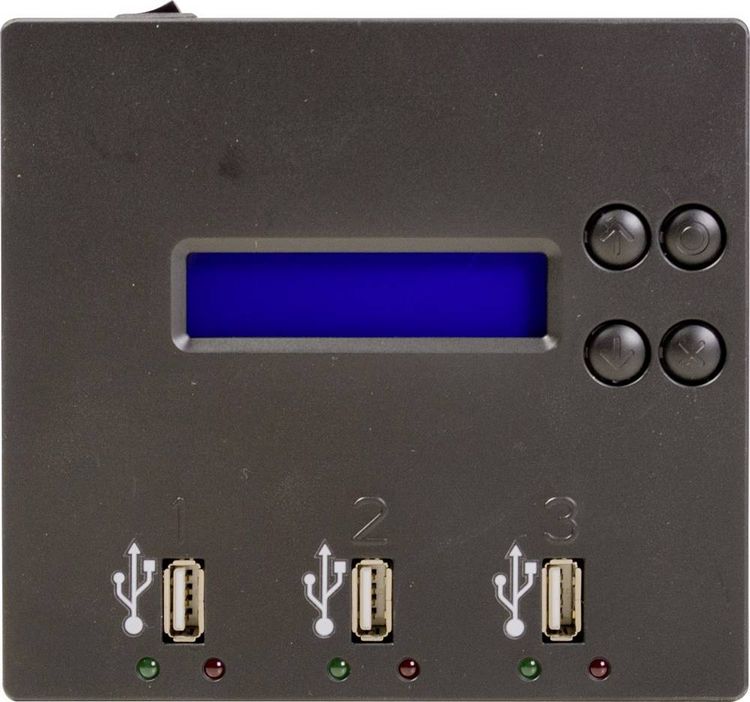 Produktbild: Renkforce UB300 2fach USB-Kopierstation USB-A (USB 2.0) tragbar