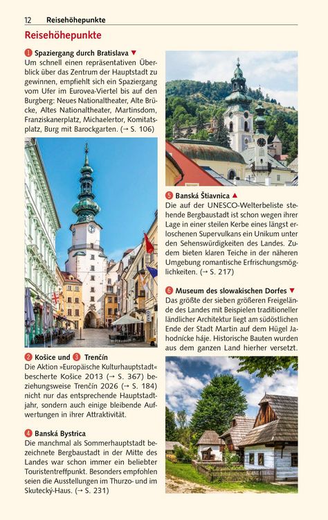 Produktbild: TRESCHER Reisef&uuml;hrer Slowakei