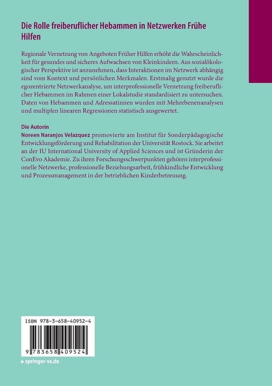 Produktbild: Die Rolle freiberuflicher Hebammen in Netzwerken Fr&uuml;he Hilfen