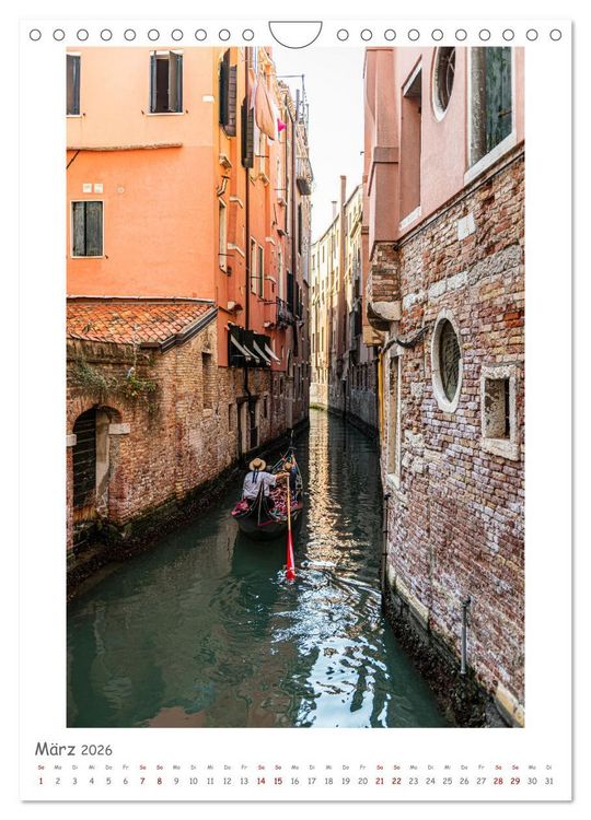 Produktbild: Venedig anders sehen (Wandkalender 2026 DIN A4 hoch), CALVENDO Monatskalender