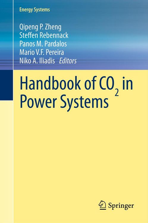 Produktbild: Handbook of CO₂ in Power Systems