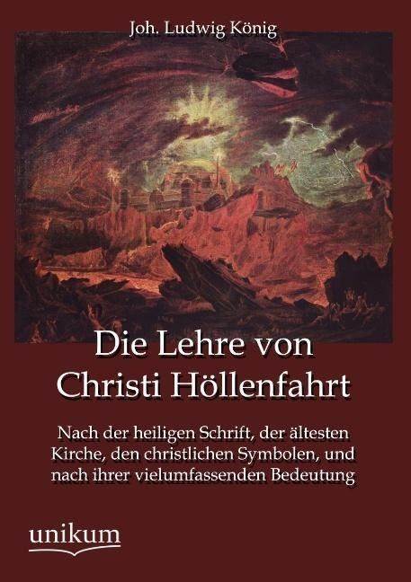 Produktbild: K&ouml;nig, J: Lehre von Christi H&ouml;llenfahrt