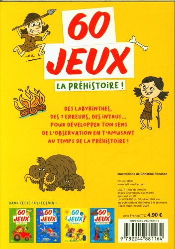 Produktbild: La pr&eacute;histoire ! : d&egrave;s 7 ans