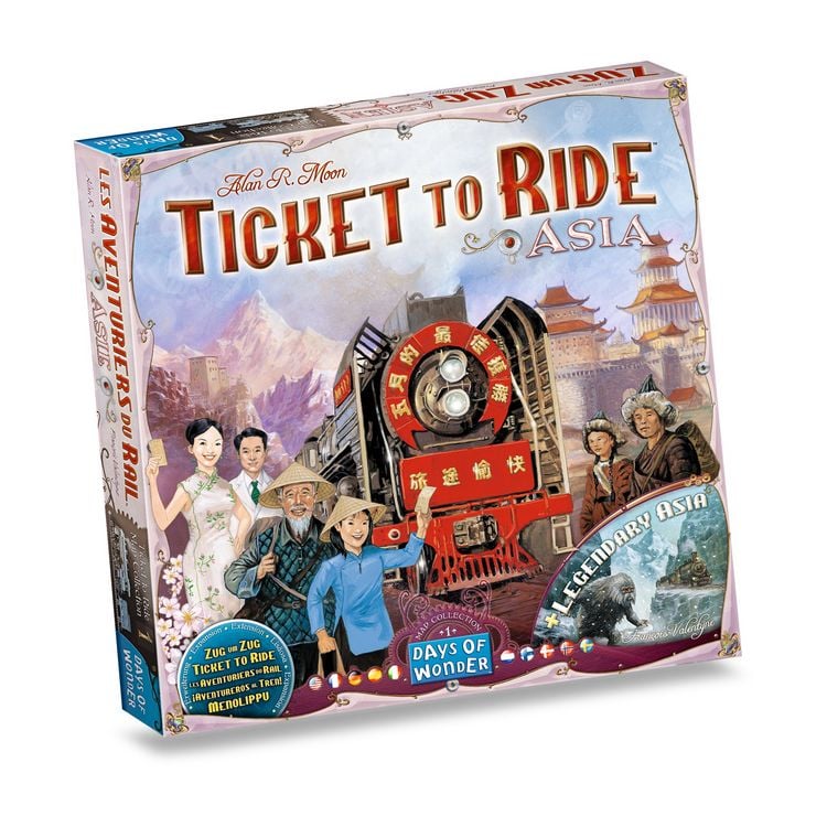 Produktbild: Ticket To Ride Map Collection N&deg;1 Asia & Legendary Asia