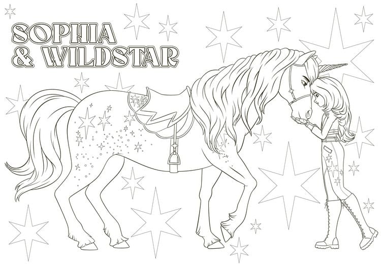 Produktbild: Unicorn Academy &ndash; Mein Malbuch