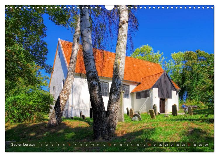 Produktbild: Insel Hiddensee - Dat s&ouml;te L&auml;nneken (Wandkalender 2026 DIN A3 quer), CALVENDO Monatskalender