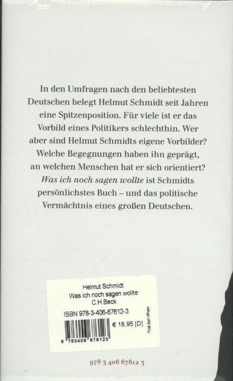 Produktbild: Was ich noch sagen wollte