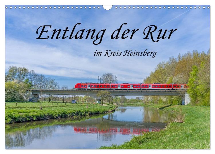 Produktbild: Entlang der Rur im Kreis Heinsberg (Wandkalender 2026 DIN A3 quer), CALVENDO Monatskalender