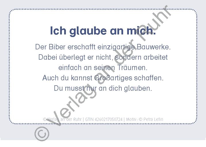 Produktbild: Stark wie ein Gorilla, mutig wie eine L&ouml;win &ndash; Affirmationsk&auml;rtchen f&uuml;r Kinder