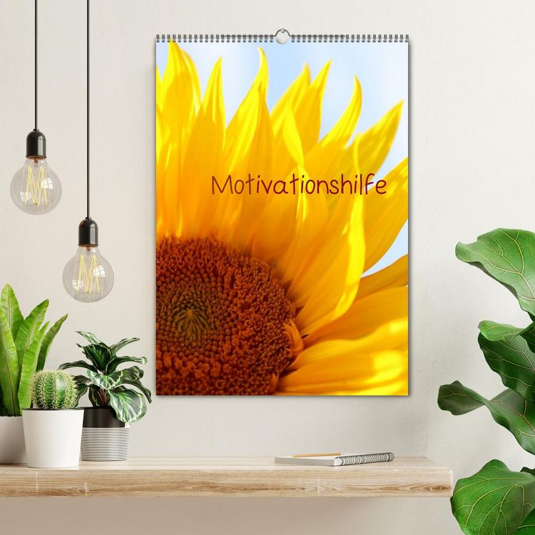 Produktbild: Motivationshilfe (Wandkalender 2026 DIN A2 hoch), CALVENDO Monatskalender