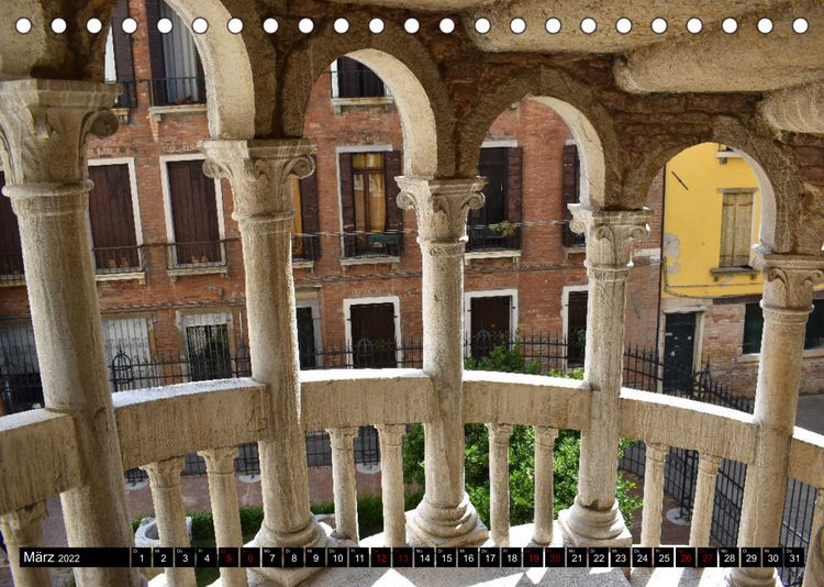 Produktbild: Venedig Impressionen (Tischkalender 2022 DIN A5 quer)