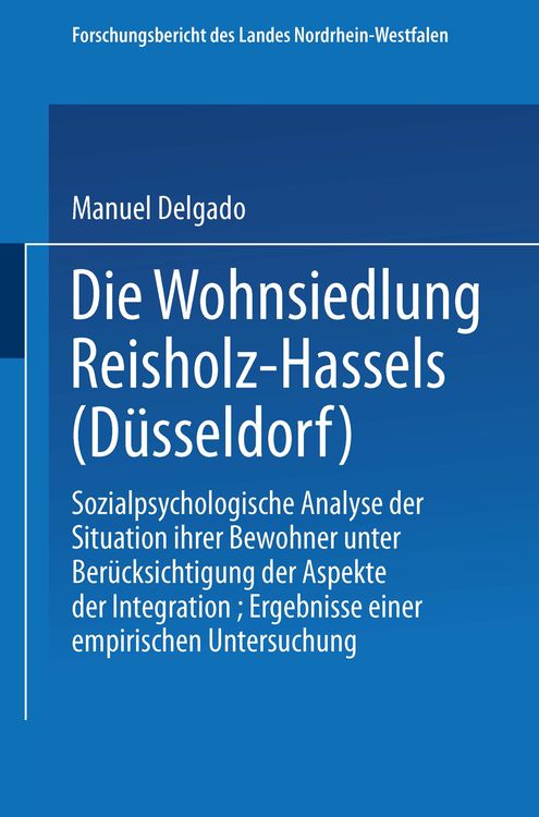 Produktbild: Die Wohnsiedlung Reisholz-Hassels (D&uuml;sseldorf)