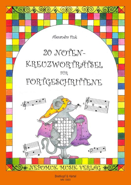 Produktbild: 20 Noten-Kreuzwortr&auml;tsel f&uuml;r Fortgeschrittene