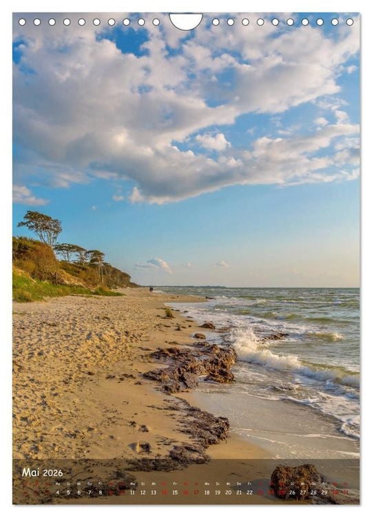Produktbild: Wunderbare Ostseelandschaft Fischland-Dar&szlig;-Zingst (Wandkalender 2026 DIN A4 hoch), CALVENDO Monatskalender