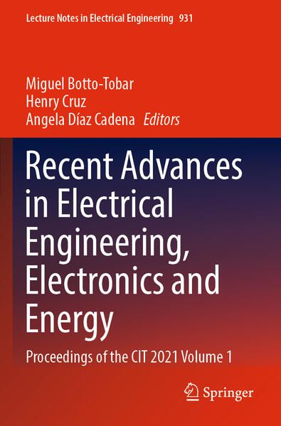 Produktbild: Recent Advances in Electrical Engineering, Electronics and Energy