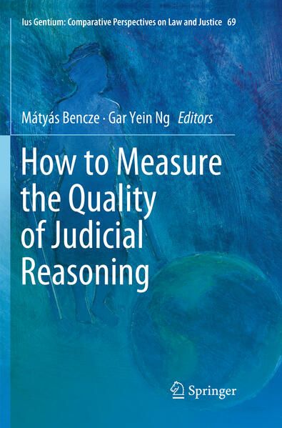Produktbild: How to Measure the Quality of Judicial Reasoning