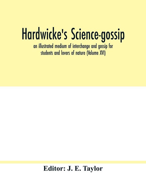 Produktbild: Hardwicke's science-gossip