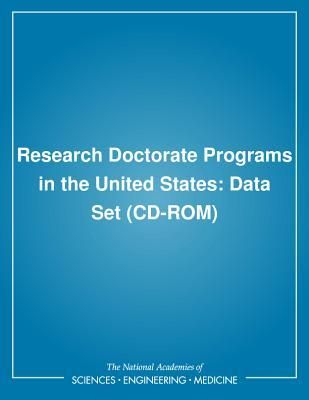 Produktbild: Research Doctorate Programs in the United States: Data Set (CD-Rom)