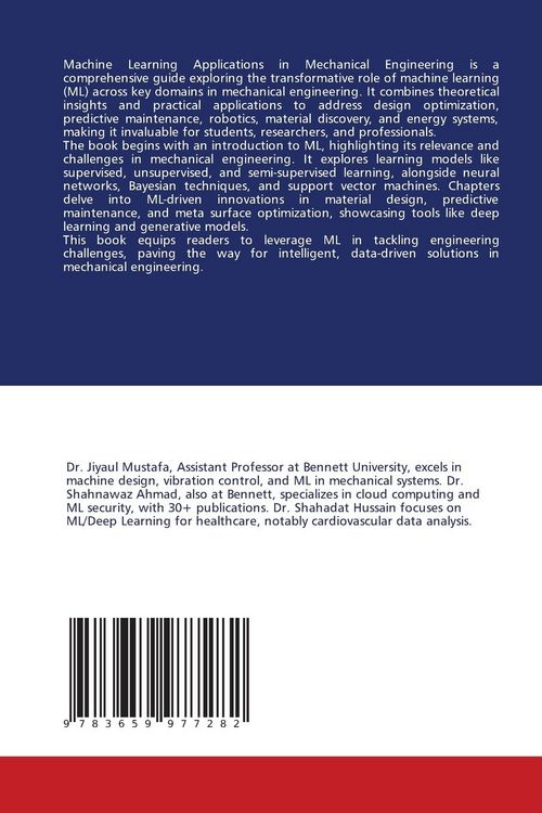 Produktbild: Machine Learning Applications in Mechanical Engineering