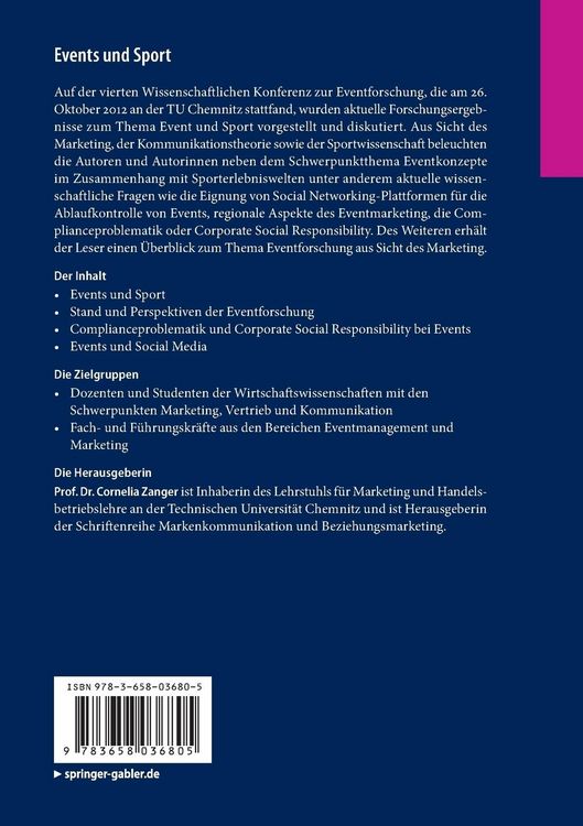 Produktbild: Events und Sport