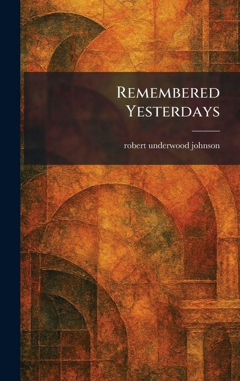 Produktbild: Remembered Yesterdays