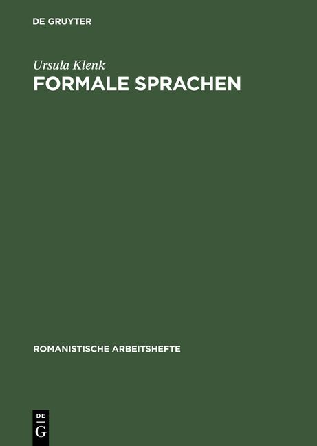 Produktbild: Formale Sprachen