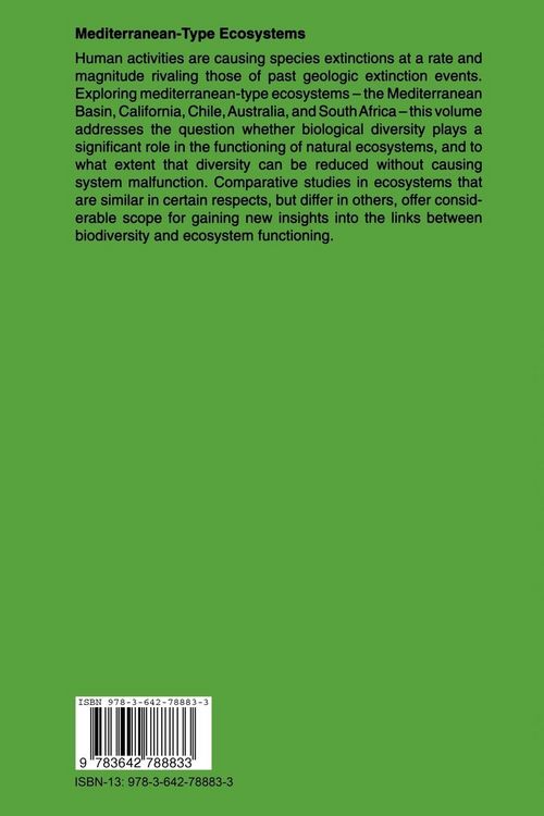 Produktbild: Mediterranean-Type Ecosystems