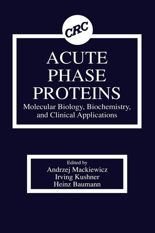 Produktbild: Acute Phase Proteins Molecular Biology, Biochemistry, and Clinical Applications