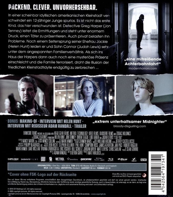 Produktbild: I See You - Das B&ouml;se ist n&auml;her als du denkst