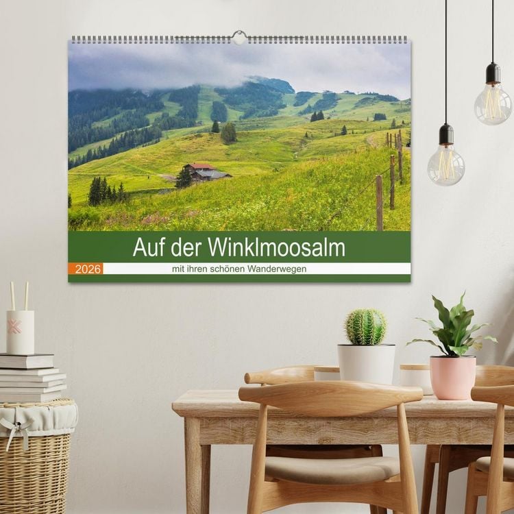 Produktbild: Auf der Winklmoosalm (Wandkalender 2026 DIN A2 quer), CALVENDO Monatskalender