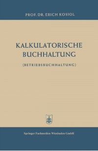 Produktbild: Kalkulatorische Buchhaltung
