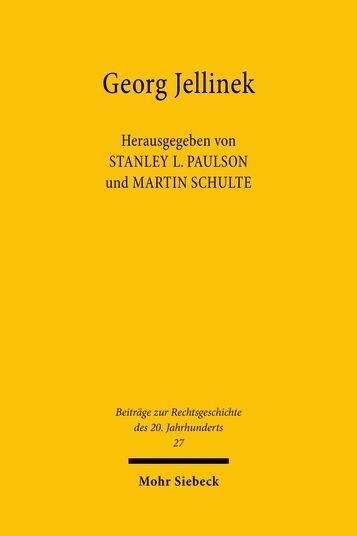 Produktbild: Georg Jellinek