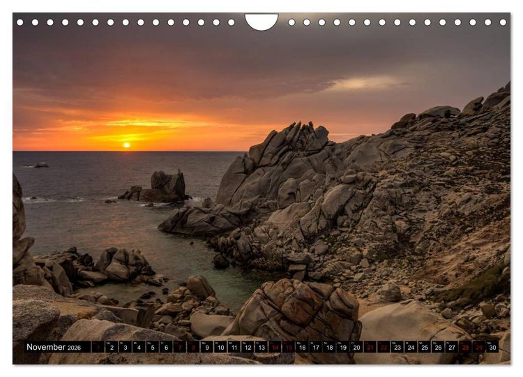 Produktbild: Wildes Sardinien 2026 (Wandkalender 2026 DIN A4 quer), CALVENDO Monatskalender