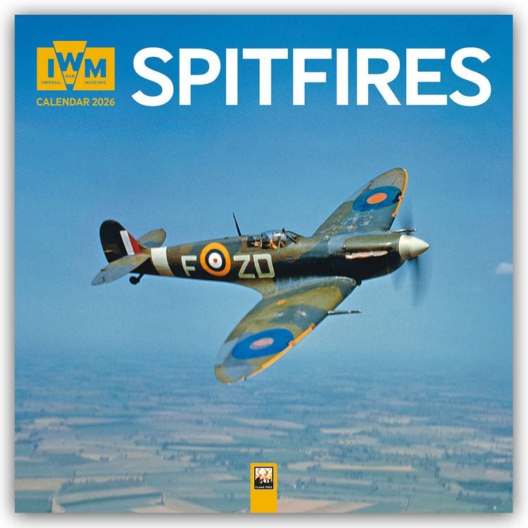 Produktbild: IWM – Spitfires – Spitfire – Britisches Jagdflugzeug 2026 – Original Flame Tree Publishing-Kalender [Kalender]