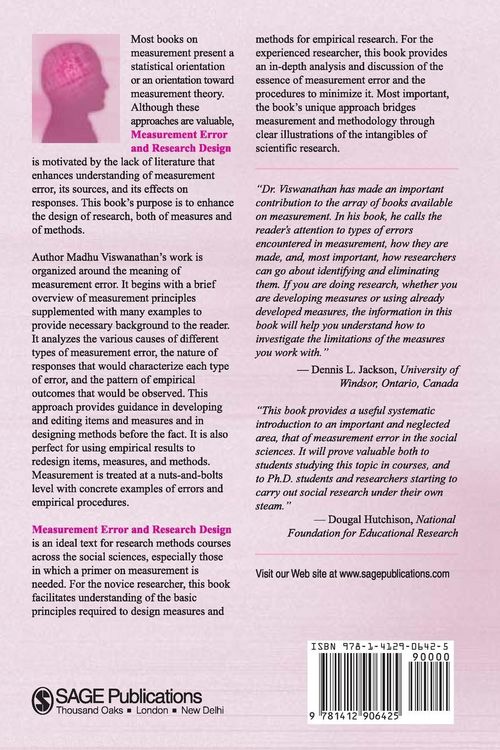 Produktbild: Measurement Error and Research Design