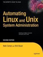 Produktbild: Automating Linux and Unix System Administration