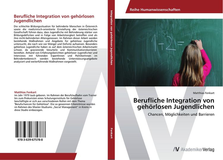 Produktbild: Berufliche Integration von geh&ouml;rlosen Jugendlichen