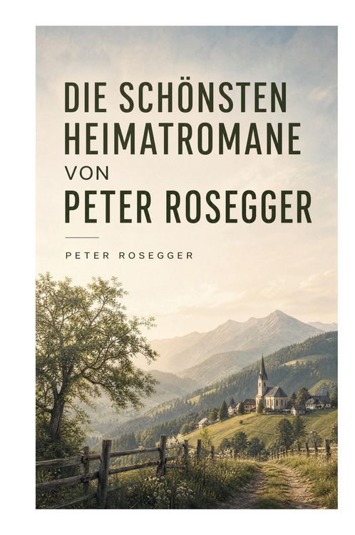 Produktbild: Die sch&ouml;nsten Heimatromane von Peter Rosegger