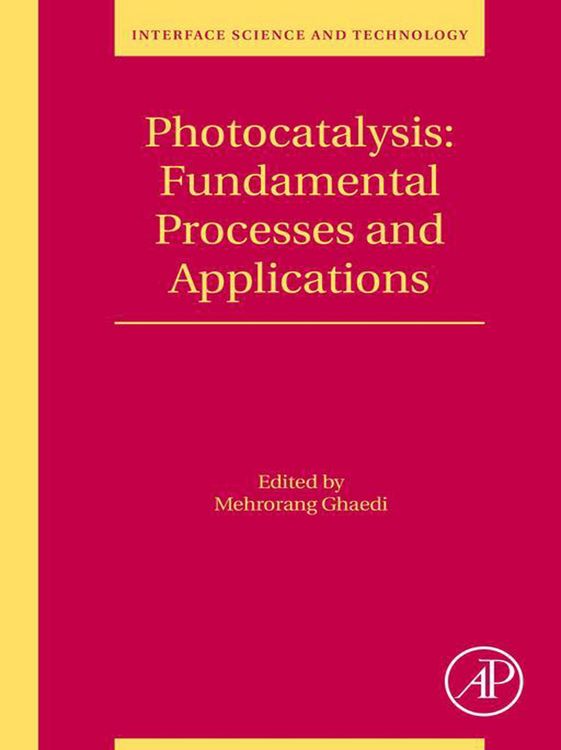 Produktbild: Photocatalysis: Fundamental Processes and Applications