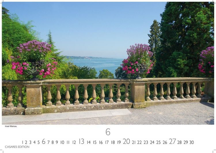 Produktbild: Bodensee Kalender 2027 &ndash; Wandkalender | Fotokalender Deutschland 35x50cm -mit stimmungsvollen Landschaftsmotiven rund um See, Ufer, Berge und malerische Orte